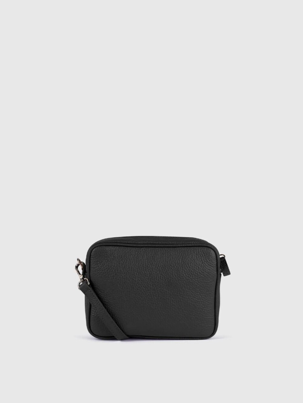 Quince Black Italian Leather Crossbody Bag - Picture 3 of 12
